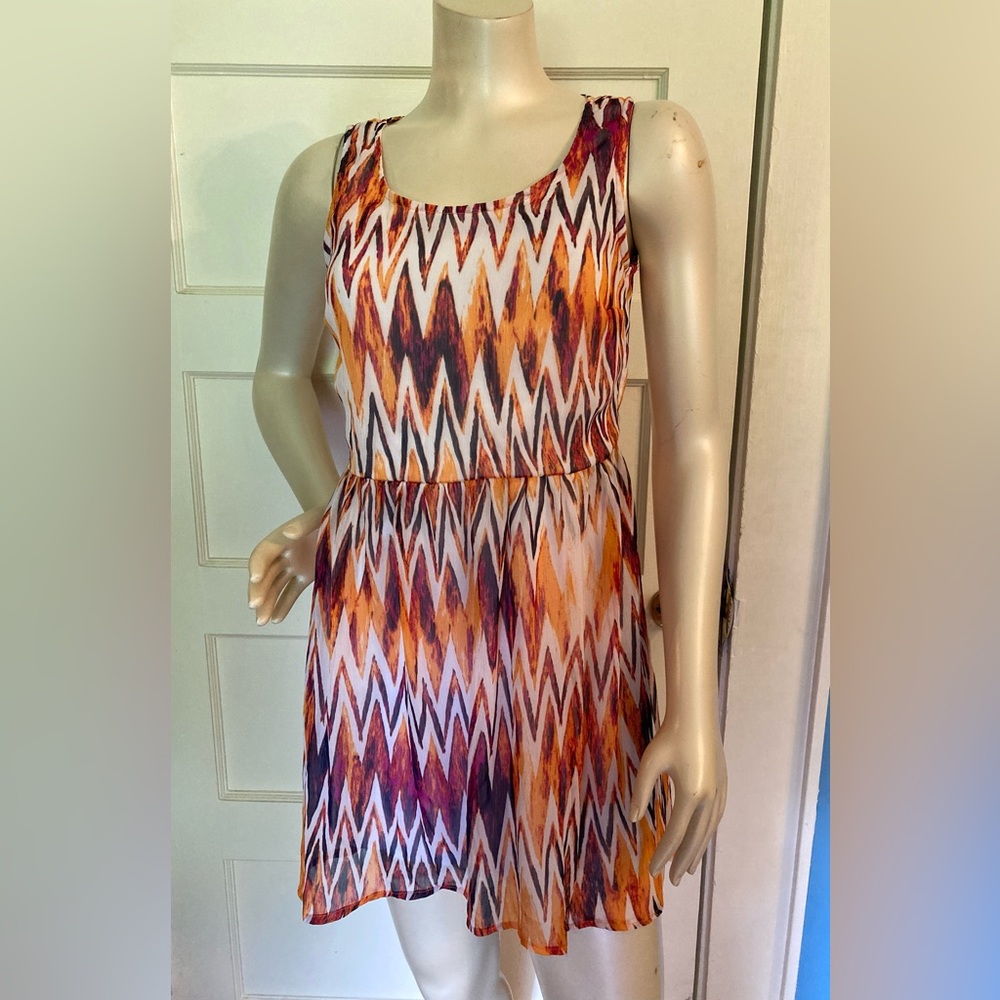 🌅rue21 Spring/Summer Sunset Colored Dress, size Small